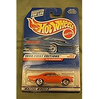 Hot Wheels Mattel 1998 First Editions 1:64 Scale Orange 1970 Roadrunner Die Cast Car #017