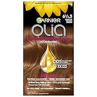 Hair Color Olia Ammonia-Free Brilliant Color Oil-Rich Permanent Hair Dye, 6 1/2.3 Lightest Golden Brown, 1 Count (Packaging May Vary)
