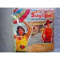 Pick-a-Posy Shell Kit in Saylon (Button Bouquet) Knit or Crochet Kit