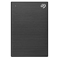 Seagate One Touch HDD with Password Function STKY1000400 1TB Black (PS5/PS4) Operational Verified External Portable HDD Win Mac Compatible with Authorized Dealer Product Safe Support Call Available