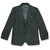 Isaac Mizrahi Boy's Slim Fit Tweed Sport Jacket