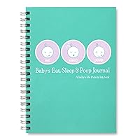Baby's Eat, Sleep & Poop Journal, Log Book (Aqua) Baby's Eat, Sleep & Poop Journal, Log Book (Aqua) Spiral-bound