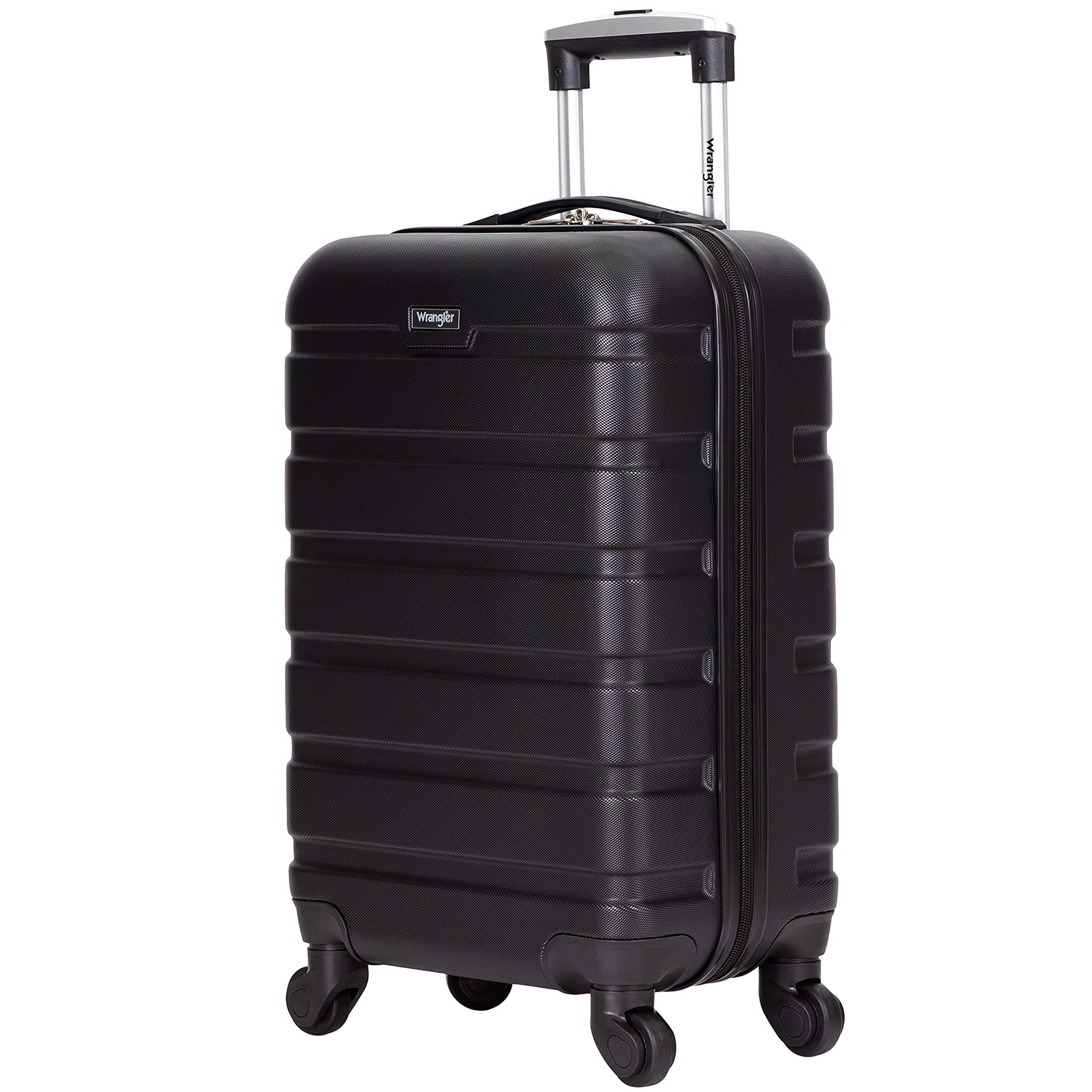 Mua Wrangler Hardside Carry-On Spinner Luggage, Black, 20-Inch trên Amazon  Mỹ chính hãng 2023 | Giaonhan247