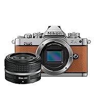 Nikon Z fc DX-Format Mirrorless Camera Body w/NIKKOR Z 28mm f/2.8 (SE) Brown (International Model)