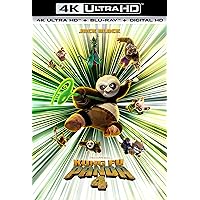 Kung Fu Panda 4 (4K Ultra HD + Blu-ray + Digital) [4K UHD] Kung Fu Panda 4 (4K Ultra HD + Blu-ray + Digital) [4K UHD] 4K Blu-ray DVD