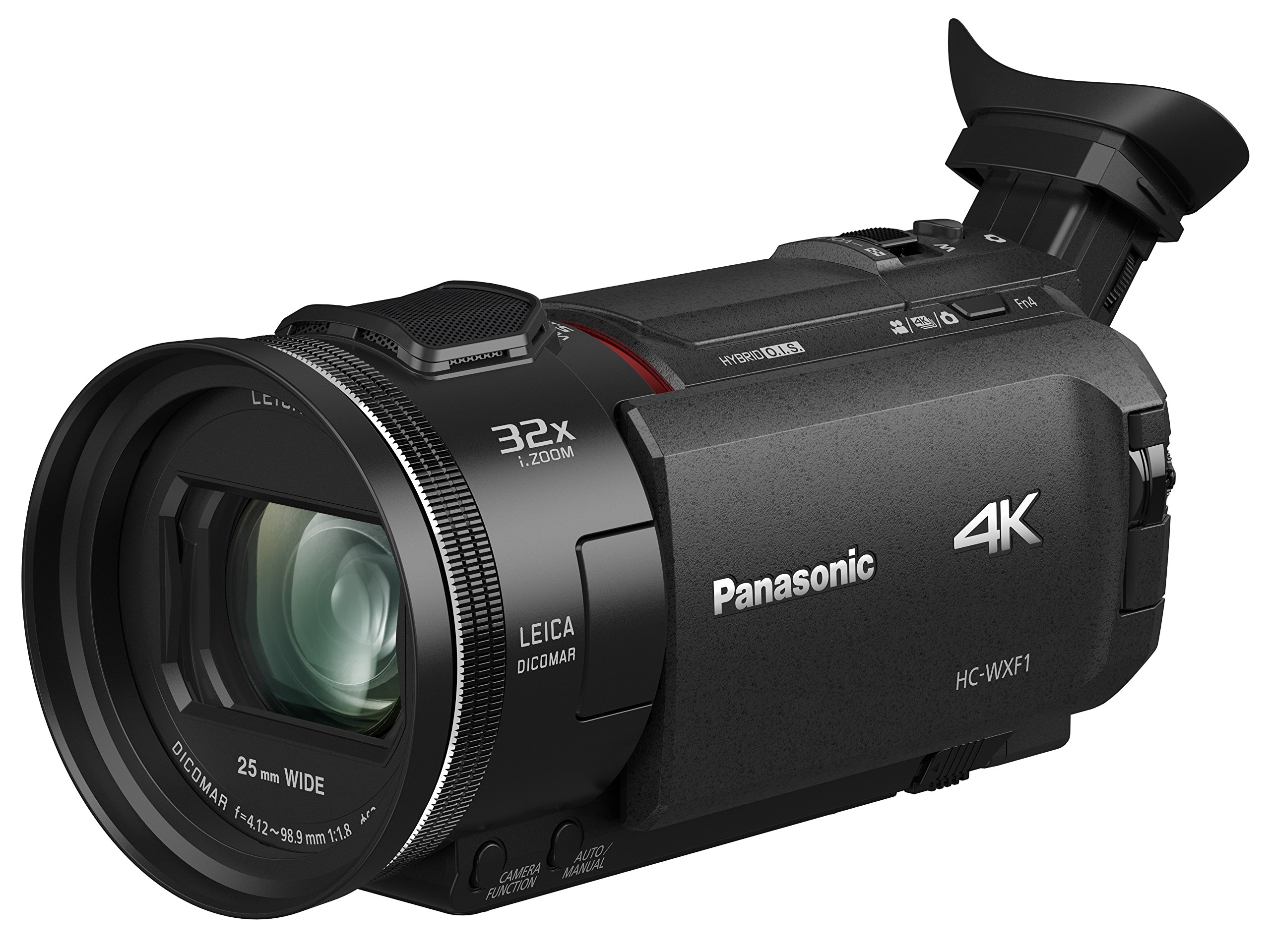 Panasonic HC-WXF1 4K Cinema-like Camcorder, 24x Leica Dicomar Lens, 1/2.5