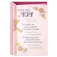 Hallmark Mothers Day Card from Son or Daughter (Thank You, Mom)