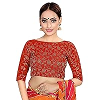 Women's Customized Readymade Blouse For Sarees Designer Bollywood Indian Custom Padded Stitched Crop Top Choli