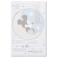 American Greetings 1st Birthday Card (Mickey Mouse)