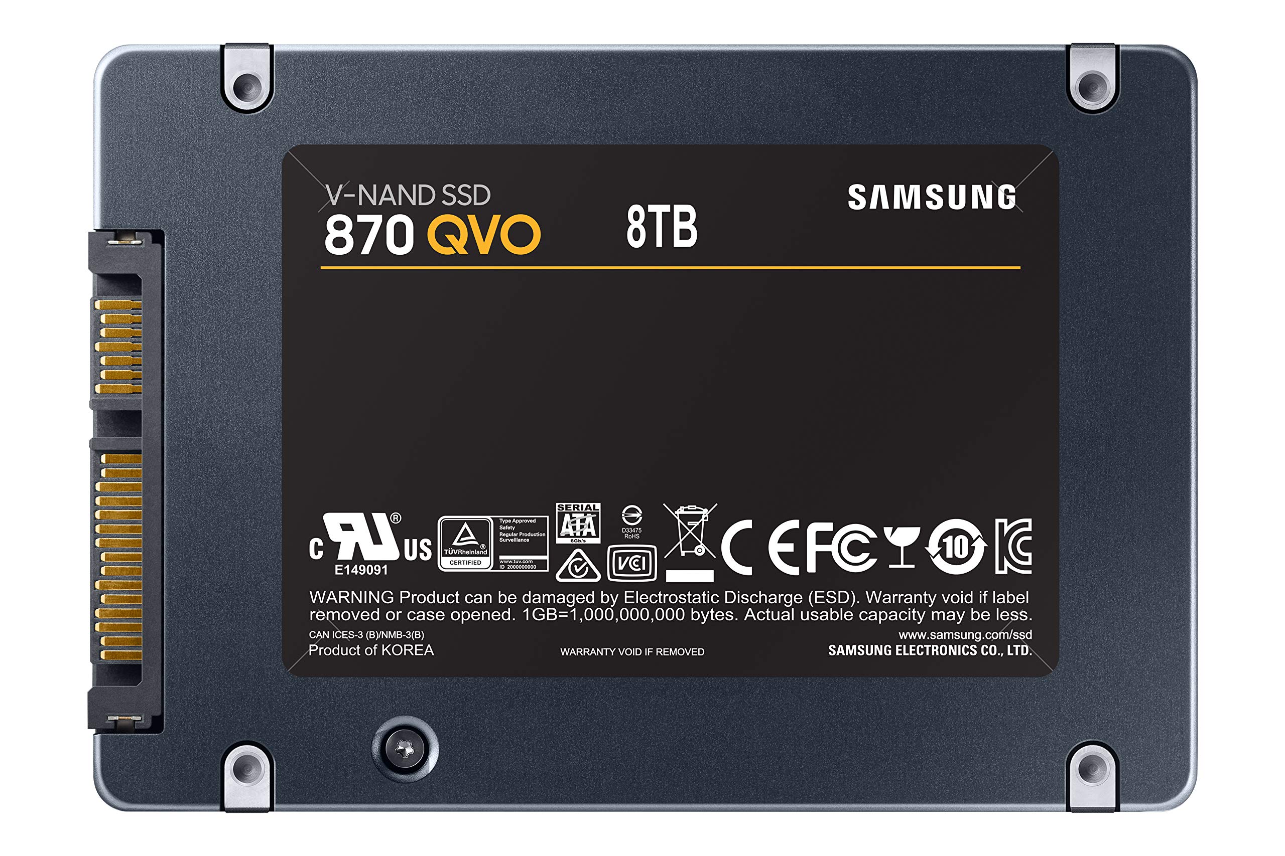 SAMSUNG 870 QVO SATA III SSD 1TB 2.5