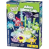 Thames & Kosmos Ooze Labs: Alien Slime Lab Science Experiment Kit & Lab Setup, 10 Experiments with Slime | A Parents' Choice Recommended Award Winner