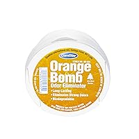 ComStar Orange Bomb, Orange-Scented Gel Cup, Works Fast To Eliminate Unwanted Odors, Biodegradable, Great For Commercial, Industrial, Residential, Healthcare Buildings, Made In USA 8 Ounces (60-625)