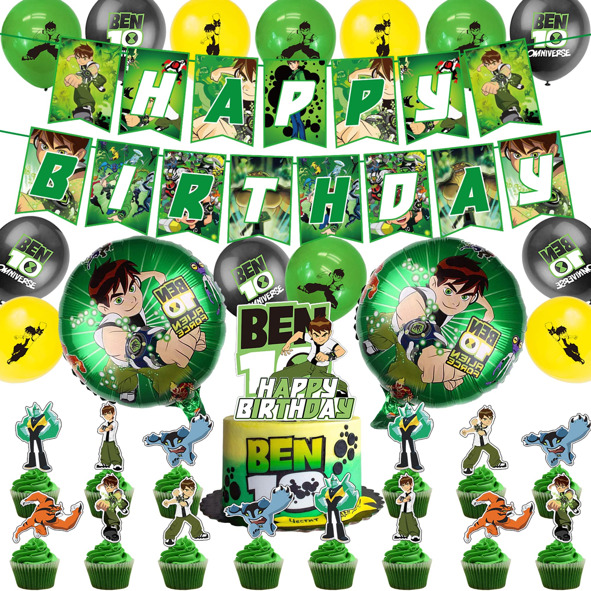 Ben 10 Edible Cake Toppers – Cakecery