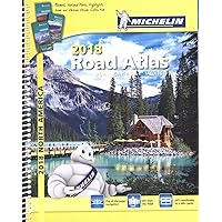 Michelin North America Road Atlas 2018 Michelin North America Road Atlas 2018 Spiral-bound