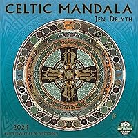 Celtic Mandala 2024 Wall Calendar: Earth Mysteries & Mythology by Jen Delyth | 12