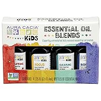 AURA CACIA Kids Aromatherapy Essential Oil Blends Kit, 1 EA