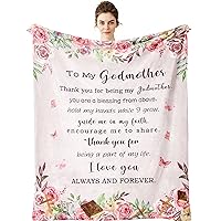 Godmother Gifts Blanket - Godmother Gifts from Godchild 60
