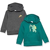 Spotted Zebra Boys and Toddlers' Fleece Pullover Hooded Sweatshirt