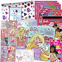 Barbie Coloring and Activity Book Set for Kids, Girls, Toddlers – Set of 3  Books with Stickers and More