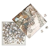 Adult Jigsaw Puzzle Arthur Rackham: Alice in Wonderland Tea Party: 1000-Piece Jigsaw Puzzles