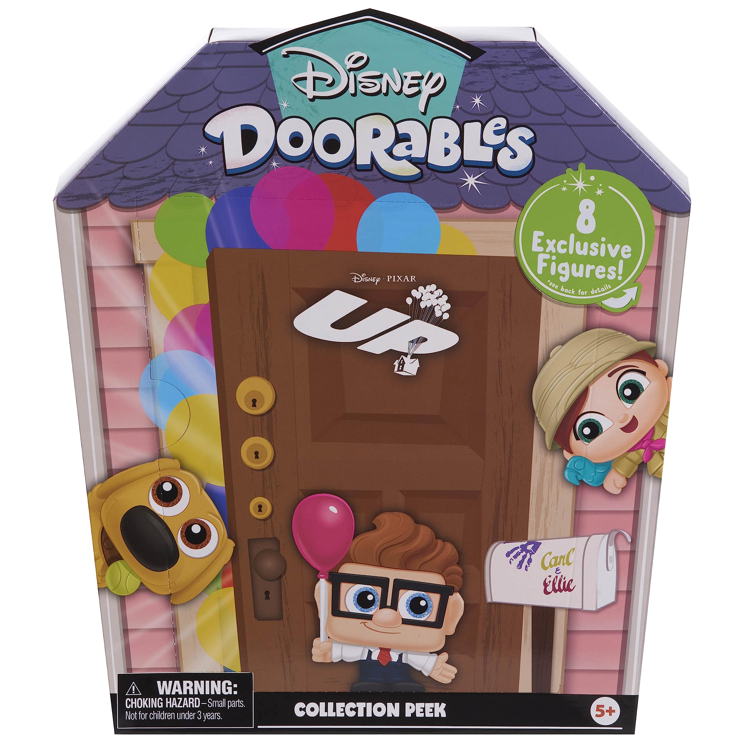 Disney Doorables New Up Collector Peek, Collectible Blind Bag Figures, Officially Licensed Kids Toys for Ages 5 Up, Gifts and Presents by Just Play