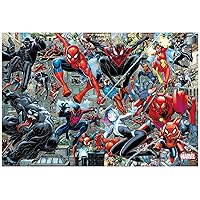 Buffalo Games - Spider-Verse - 2000 Piece Jigsaw Puzzle for Adults Challenging Puzzle Perfect for Game Nights - 2000 Piece Finished Size is 38.50 x 26.50