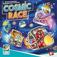 Cosmic Race - Space Racing Card Game, Kids & Family, Ages 6+, 1-4 Players, 20 Min