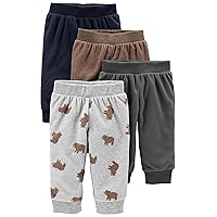 Baby 4-Pack Fleece Pants