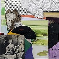 MY AFFECTION - Abstract Purple Green Black Found Object Collage Sculpture - Steven Tannenbaum Original (8