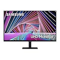 Samsung 32 inch S70A 4K UHD (3840x2160) High Resolution Monitor (HDMI & Display Port), HDR10, TUV Certified Intelligent Eye Care (LS32A700NWNXZA) (Renewed)