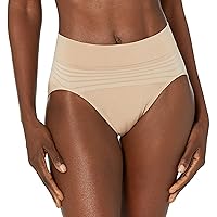 Warner's Women's No Pinching No Problems Dig-Free Comfort Waist Smooth and Seamless Hi-Cut Rt5501p