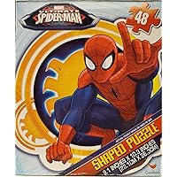 Marvel the Ultimate Spider-Man 48 Piece Shaped Puzzle (Assorted, Styles Vary)
