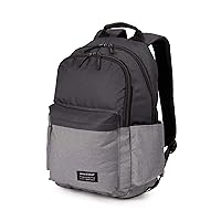 SwissGear 2789 Laptop Backpack, Grey/Black, 17.75-Inch