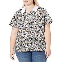 Tommy Hilfiger Classic Short Sleeve Polo Standard And Plus Size Womens