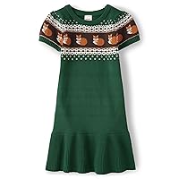 Gymboree Girls' and Toddler Short Sleeve Sweater Dresses