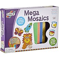 Galt Toys, Mega Mosaics, Kids' Craft Kits, Muliti Foam Pictures, Ages 5 Years Plus