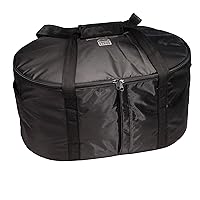 Hamilton Beach Portable Slow Cooker Travel Bag, Insulated Carrier Case for 4, 5, 6, 7 & 8 Quart Crock, Internal Mesh Net Holds Pot in Place, Compatible with Other Brands, Black (33002)