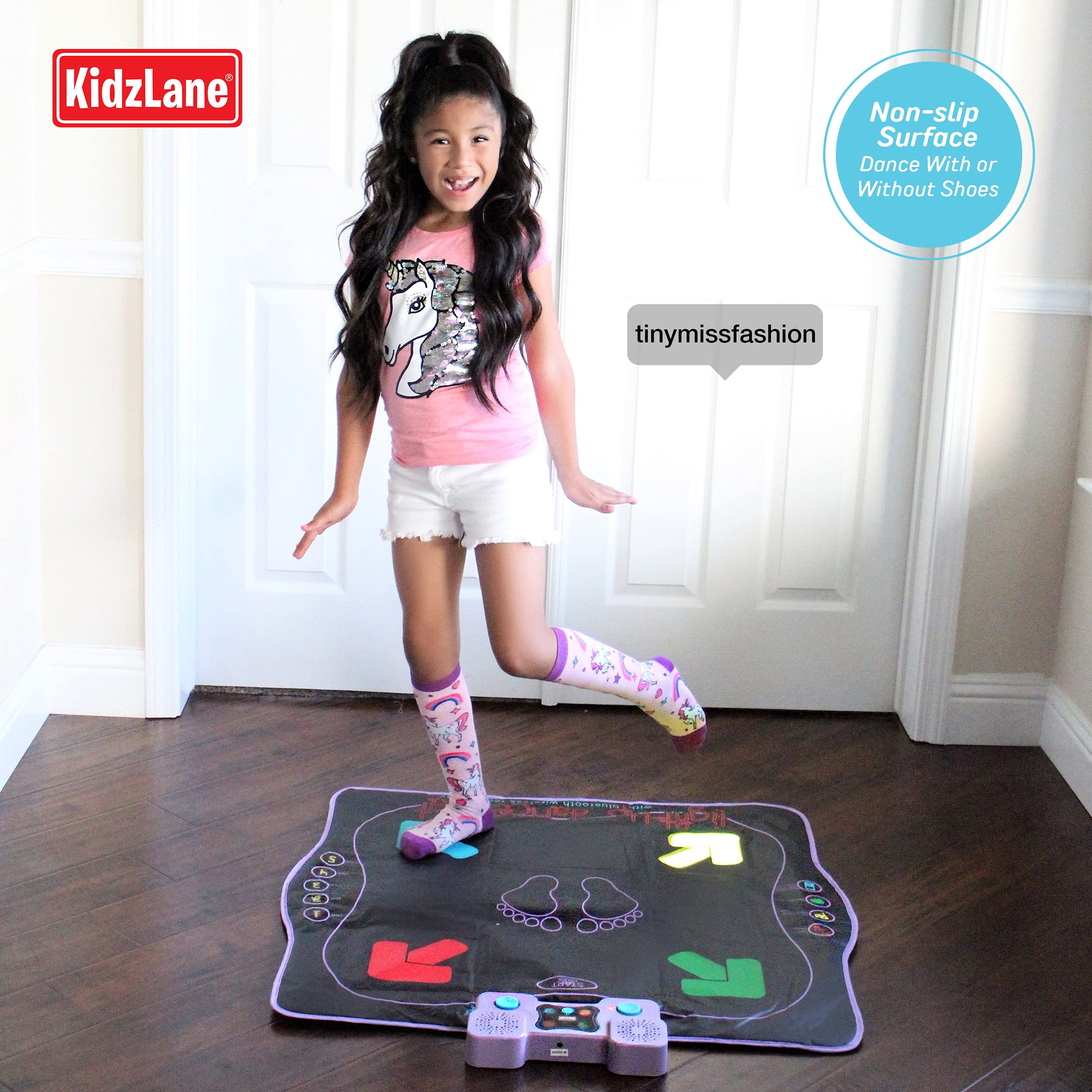 Kidzlane Light Up Dance Mat for Kids (Follow The Lights Piano Mat)