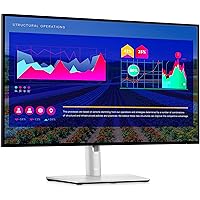 Dell UltraSharp 27 Monitor (U2722D) 27-inch QHD with 2560x1440 Resolution, Comfortview Plus, Infinity Edge