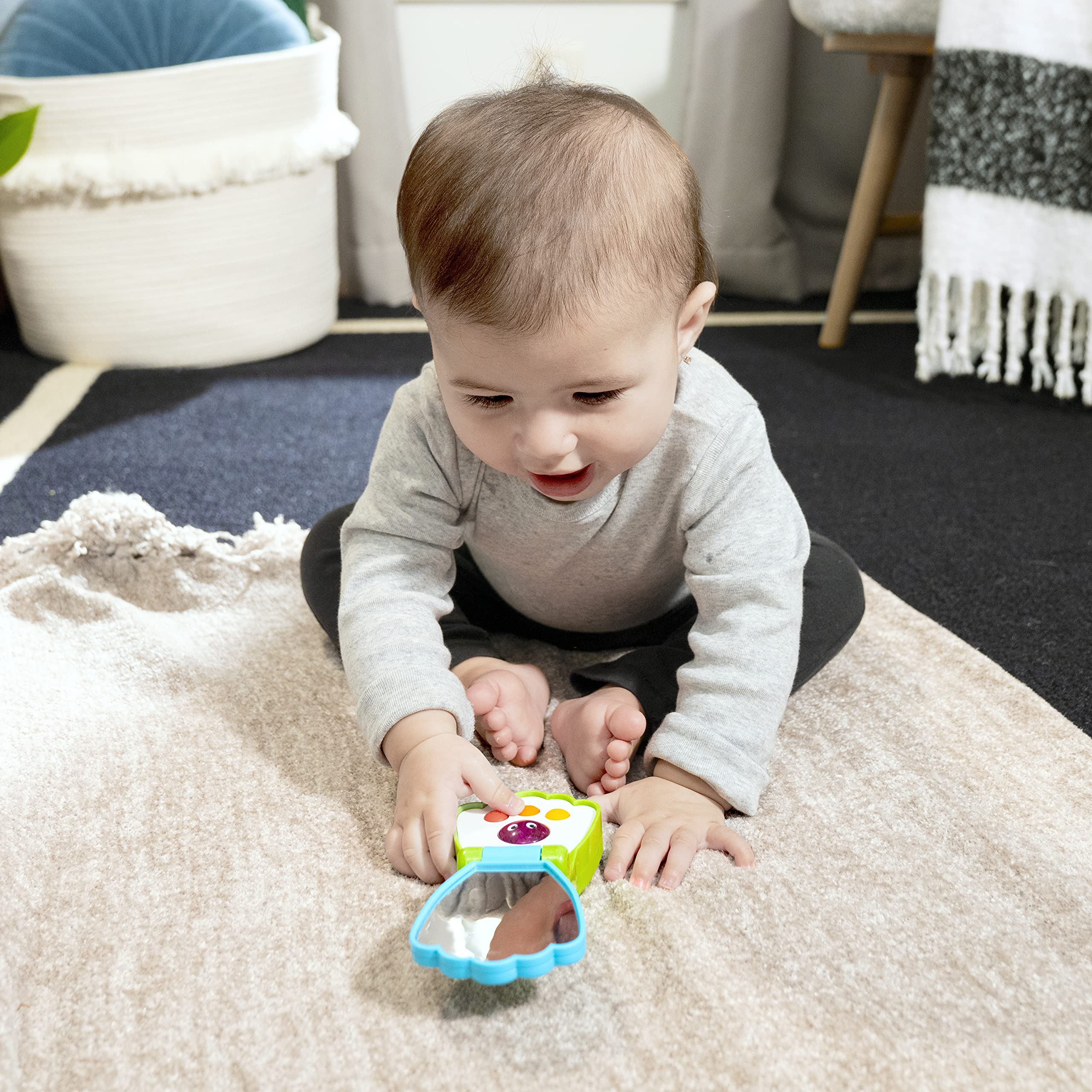 Baby Einstein Ocean Explorers Shell Phone Musical Toy Telephone, Ages 6 Months and up