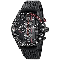 TAG Heuer Men's CAR2A83.FT6033 Analog Display Swiss Automatic Black Watch