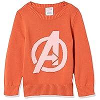 Amazon Essentials Disney | Marvel | Star Wars | Princess Girls and Toddlers' Crewneck Sweaters