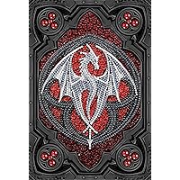 Crystal Art Diamond Painting Notebook - Valour Alter Drake - Create a Sparkling Notebook Cover Using Crystals - for Ages 8 and up