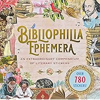 Bibliophilia Ephemera Sticker Book (over 780 stickers)