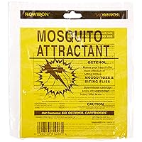 Flowtron MA-1000-6 Octenol Mosquito Attractant Cartridges, 6-Pack