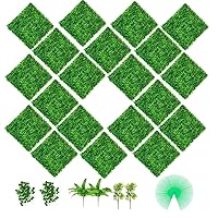 VEVOR Artificial Boxwood Panels, 20 PCS 20