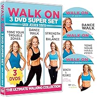 Walk On: 3-DVD Set: 6, 30 Minute Walking Workouts