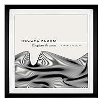 MCS Single Groove Record Album Frame, Black, 15 x 15 in