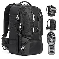 Tamrac Anvil 27 Camera Backpack for Photographers, DSLR Camera Bag with Laptop Compartment, Professional Photography Backpack, Camera Bag with Tripod Holder, Camera Carrying Case, Black