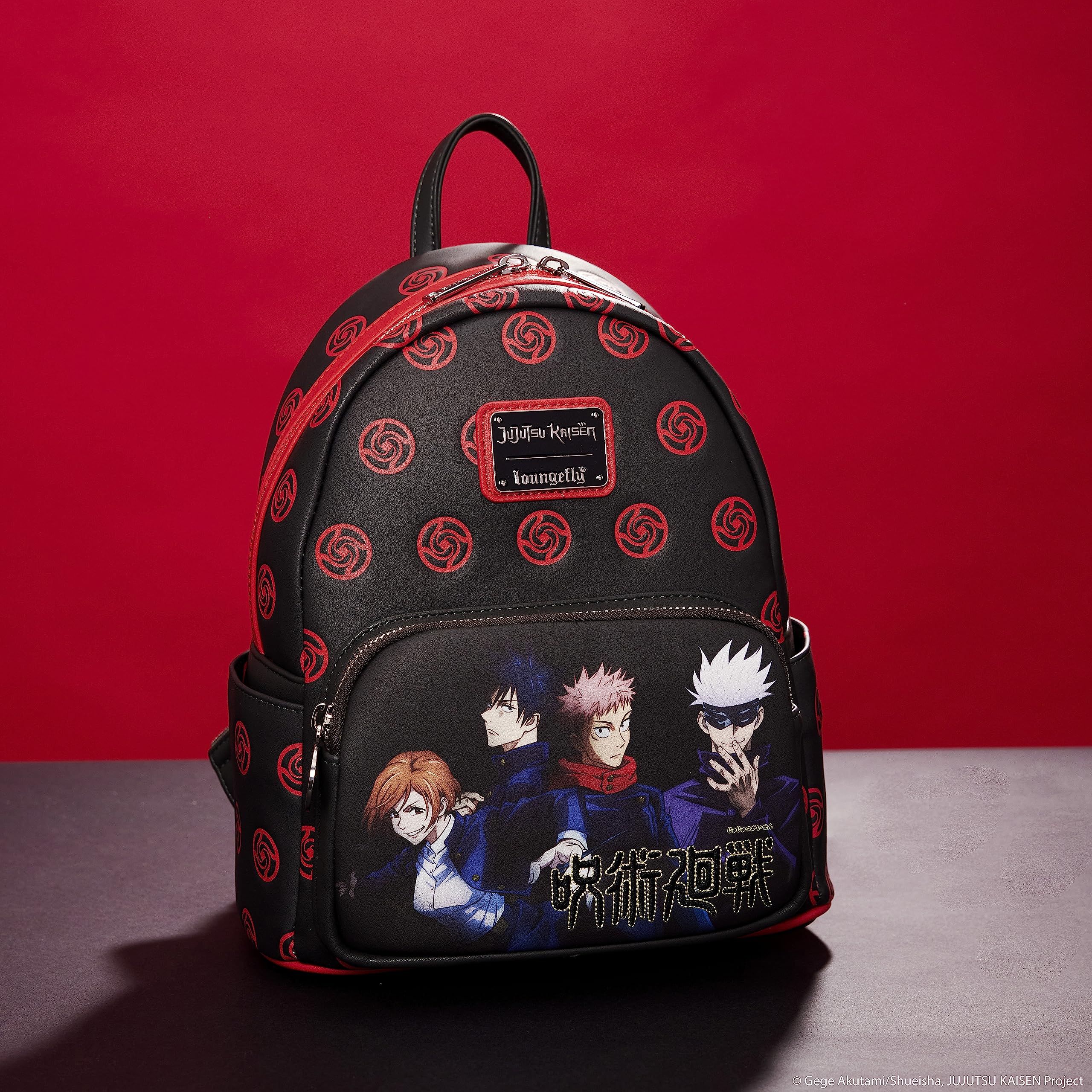 Loungefly Anime: Jujutsu Kaisen 'Year One Class' Mini-Backpack, Amazon Exclusive